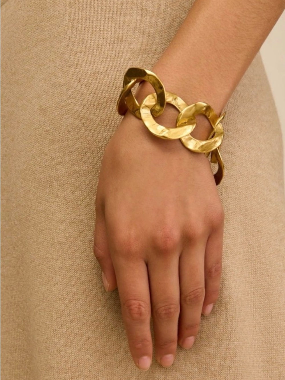 Cult Gaia Dulce Bracelet Antique Brass NEW NIB